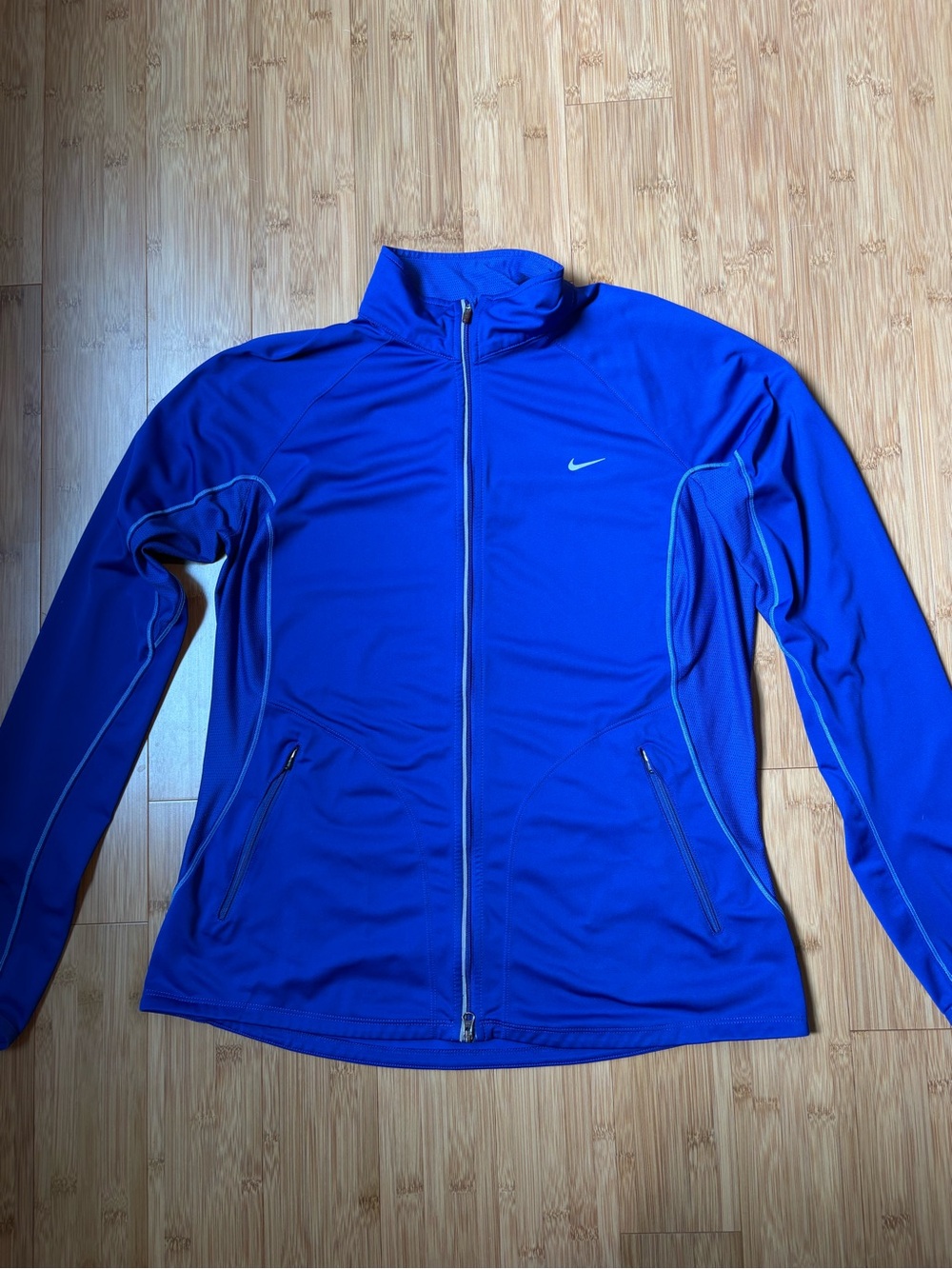 Nike Women’s Bright Blue Full-Zip Training Jacket